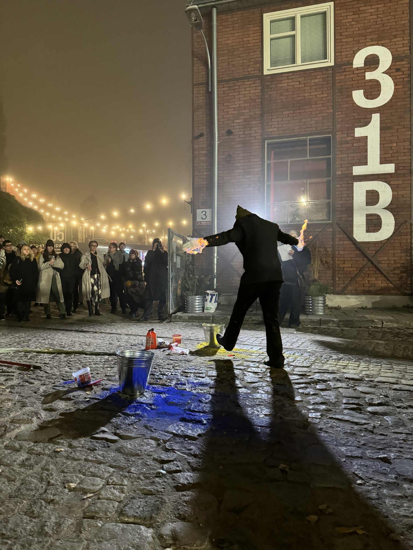 wernisaż - performanse Francisek Kowlowski